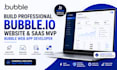 build bubble io website saas mvp bubble web app developer