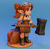 create high quality cartoon 3d character models and miniatures