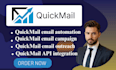 fix quickmail email outreach  quickmail campaign quickmail API integration