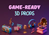 create optimized 3d props for your game