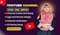 create, set up and optimize your youtube channel