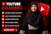 create and set up youtube channel