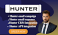 fix hunter email campaign hunter email sequence hunter CRM integration