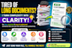 turn lengthy pdfs and notes into simple and easy summaries