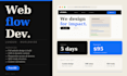 design and build a professional webflow website with cms and dynamic content