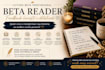 beta read your manuscript with honest detailed feedback