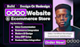 design odoo website, odoo ecommerce website, odoo customization, odoo developer