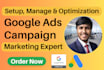 setup and manage google ads, be your PPC campaign audit and optimization expert