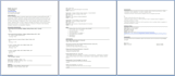 write a professional ats friendly resume and CV