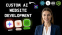 build your ai powered website as a full stack developer