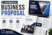 create a professional business proposal PDF