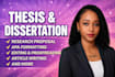 revise weak master thesis phd dissertation research paper academic presentation