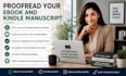 proofread your ebook and kindle manuscript