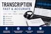 transcribe audio and video accurately