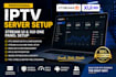setup complete iptv admin server using xtream ui, xui one with cdn and security