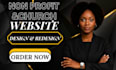build nonprofit website and church website