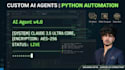 build autonomous ai agents and python automation scripts