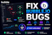 develop bubble io web app developer bubble io app developer bubble development