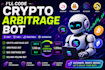 code crypto arbitrage bot, arbitrage bot, dex arbitrage bot, solana volume bot