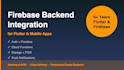build your firebase backend for flutter or mobile apps
