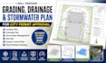 provide USA UK grading, drainage plan and stormwater for city permit approval