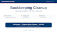 do basic bookkeeping cleanups