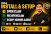 install openclaw hermes ai agent fix vps mac mini google meet multi agent mcp