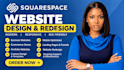 clone squarespace website build squarespace revamp edit squarespace website