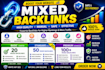 build high quality mixed backlinks for SEO ranking