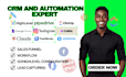 setup gohighlevel appointment reminders a2p SMS email follow up CRM integration