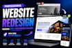 redesign your website into a modern high converting site