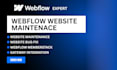 webflow maintenanc, website bug fix, webflow member stack, gate way integration