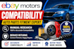 add auto parts compatibility ebay motors fitment