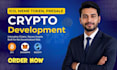 develop crypto website exchange website and mobile app