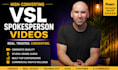 create a high converting vsl spokesperson video for your brand