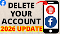 securely delete any facebook account