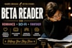 beta read your romantasy or fantasy novel and provide a reader report