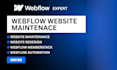 webflow maintenance, website redesign, webflow memberstack, webflow automation