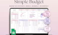 design editable excel or google sheets budget or invoice templates