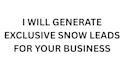 generate exclusive snow leads