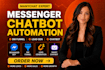 facebook messenger chatbot, automation, lead generation, business chatbot