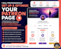 complete patreon page setup and attract customers
