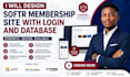 design softr membership site with login and database