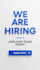 design a hiring poster for instagram and linkedin