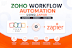 zoho crm zapier integration app automation workflow setup
