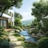 do landscape designing home garden high quality renderings