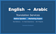 translate your english content to arabic with native fluency