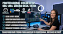 set up your obs or vmix stream professionally