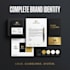 design a complete brand identity with logo and guidelines