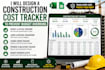 create a professional construction cost tracker to eliminate budget overruns